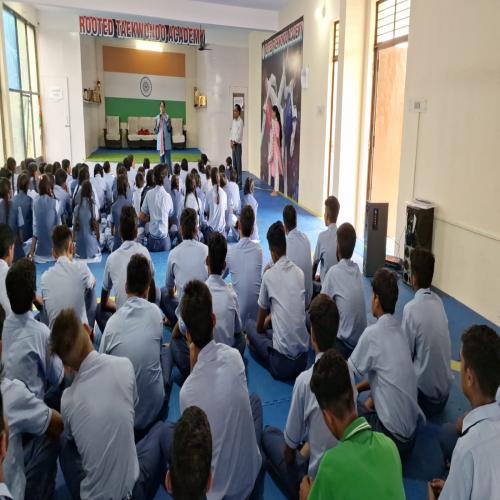 MEETING FOR ENVIRONMENT WITH STUDENT ECO COUNCIL OF DADHICHI PUBLIC SCHOOL